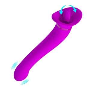 Faust Vibrador con Lengua Estimuladora USB