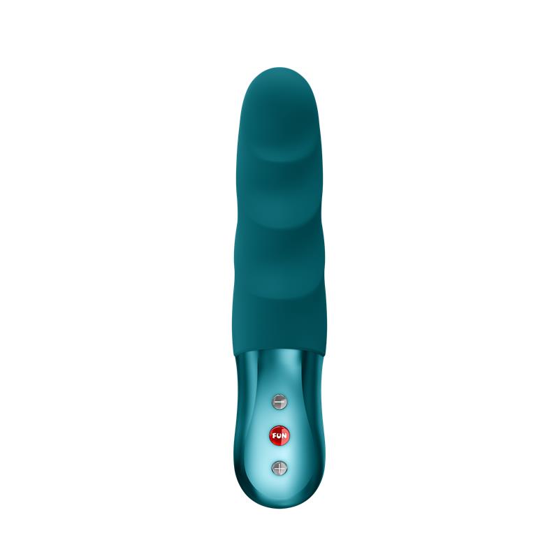 Stronic Petite Vibrdor con Thrusting y Pulsación Bottle Green - Imagen 2