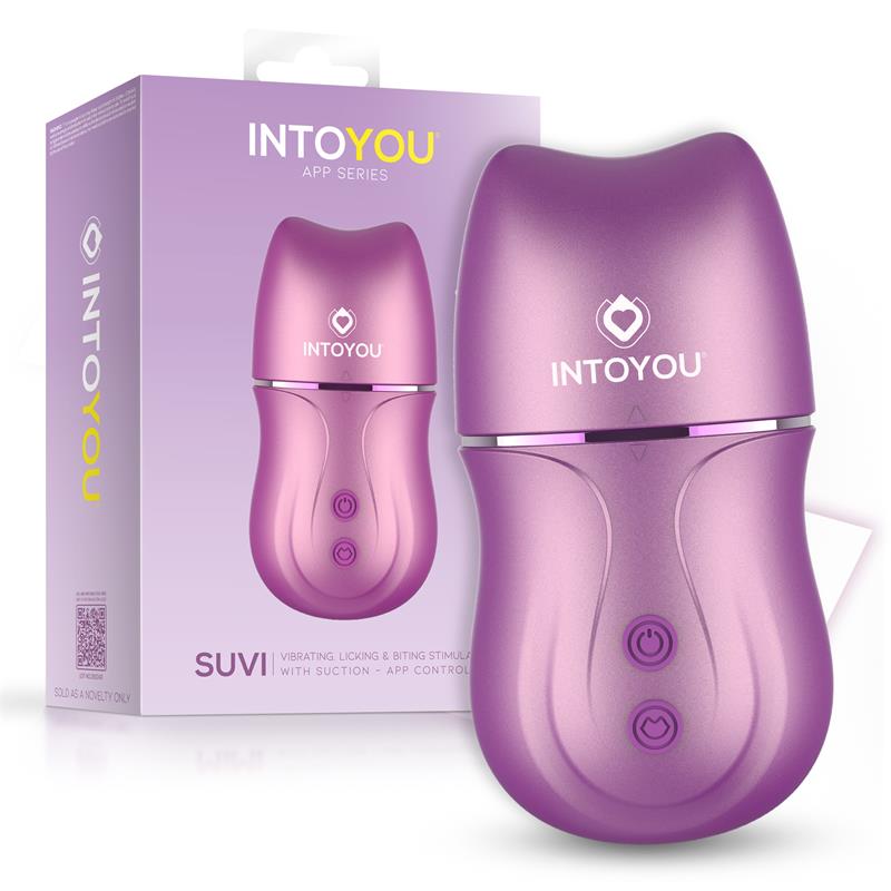 Suvi Estimulador con Licking, Biting, Succión y Vibración USB-C con APP - Imagen 16